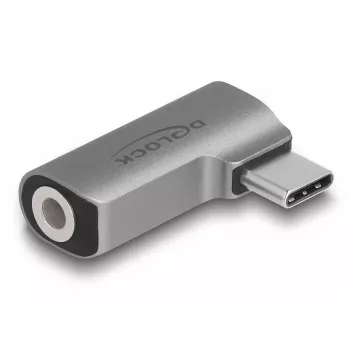 DeLOCK 64192 adaptador de audio USB Type-C macho a jack de 3,5 mm de 4 pines hembra