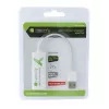 Convertidor Techly USB2.0 a Fast Ethernet 10/100 Mbit/s, con cable, USB, Ethernet, 100 Mbit/s, blanco
