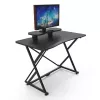 Mesa gaming Techly para PC con borde ergonómico biselado negro