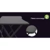 Mesa gaming Techly para PC con borde ergonómico biselado negro