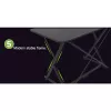 Mesa gaming Techly para PC con borde ergonómico biselado negro