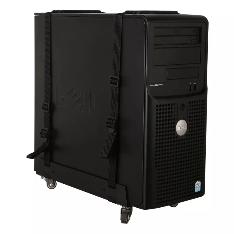 Soporte de CPU Techly ICA-CS 61 soporte de CPU para escritorio negro