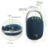 Altavoz portátil/fiesta Techly ICASBL321BL altavoz portátil mono azul 5 W