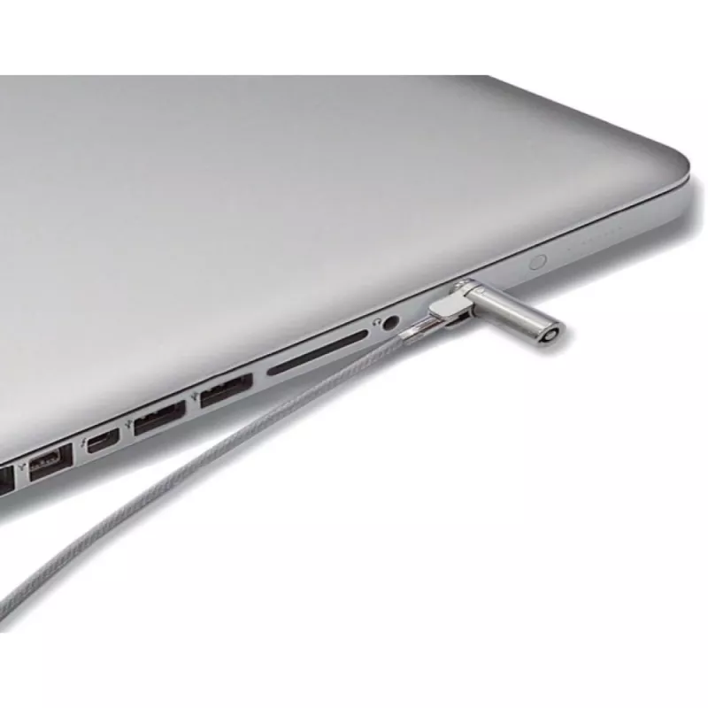 Sistema de seguridad Techly Wedge-Lock candado para cable de portátil 1,8 m