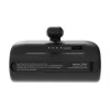 Batería externa Manhattan con conector USB-C integrado, 5000 mAh, hasta 20 W de potencia de salida, soporte para usar como soporte de móvil cargador, negro, un año de garantía