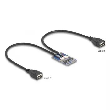 Adaptador interno USB 2.0 DeLOCK 64346 conector Mini PCI Express