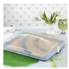 Bandeja de servir Hama 00111497 rectangular negra, transparente