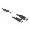 Cable USB DeLOCK 85379 USB 3.2 Gen 1 5 m USB A USB B negro