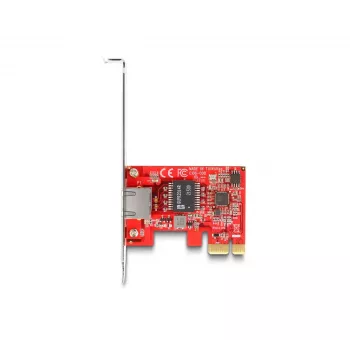Tarjeta DeLOCK PCI Express x1 a 1 x RJ45 2,5 Gigabit LAN i225 NBASE-T Low Profile