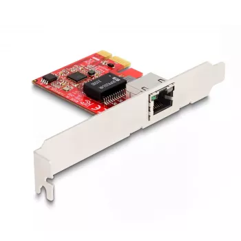 Tarjeta DeLOCK PCI Express x1 a 1 x RJ45 2,5 Gigabit LAN i225 NBASE-T Low Profile