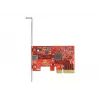 Tarjeta PCI Express x4 DeLOCK 89035 USB 3.2 Gen 2x2 Type-C 20 Gbit/s