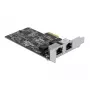 Tarjeta DeLOCK PCI Express x2 a 2 x RJ45 2.5 Gigabit LAN RTL8125