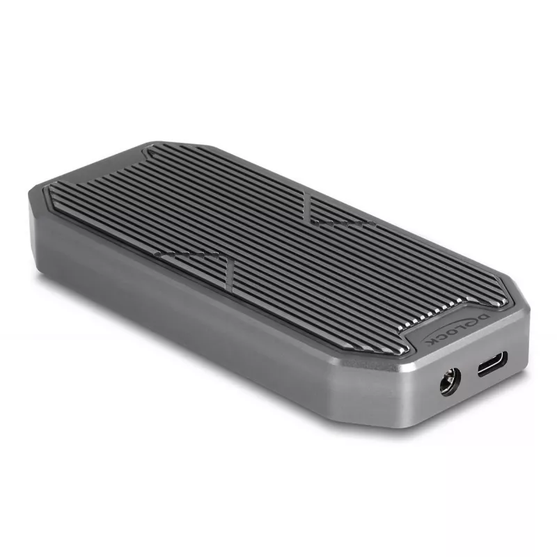 Carcasa para SSD DeLOCK 42015 gris M.2 20 Gbit/s USB Type-C