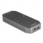 Carcasa para SSD DeLOCK 42015 gris M.2 20 Gbit/s USB Type-C