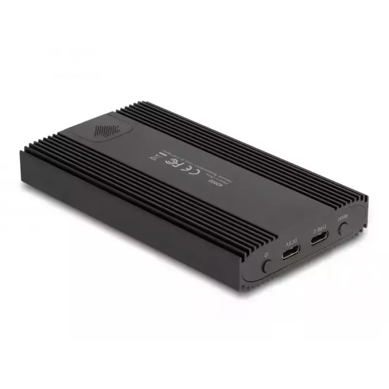 Carcasa SSD DeLOCK 42022 carcasa externa USB 20 Gbps para 2 x SSD M.2 NVMe PCIe