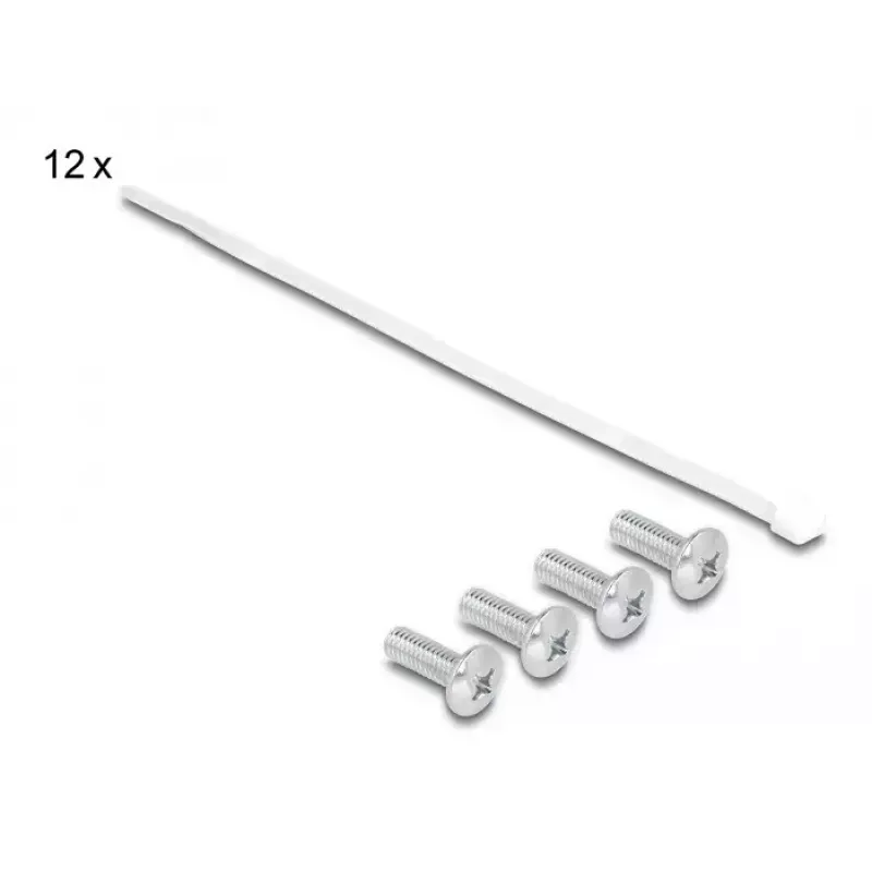 Panel de parcheo Keystone DeLOCK 10 pulgadas 12 puertos con alivio de tracción 1U gris