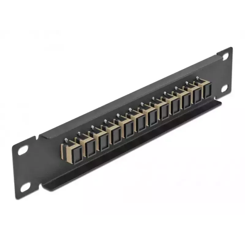 Panel de parcheo de fibra óptica DeLOCK 10