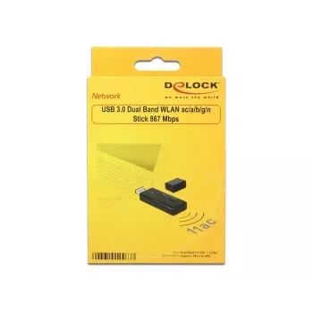 Tarjeta de red DeLOCK 12463 WLAN 867 Mbit/s