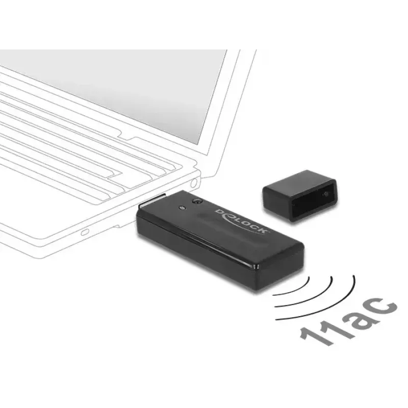 Tarjeta de red DeLOCK 12463 WLAN 867 Mbit/s
