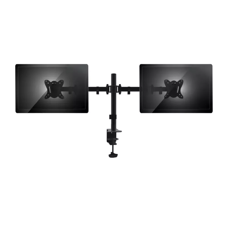 Equip soporte de mesa de doble monitor con brazo articulado 13