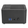 DeLOCK 64332 base de acoplamiento USB 3.2 Gen 1 HDD SSD 2,5 3,5 negro