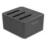 DeLOCK 64332 base de acoplamiento USB 3.2 Gen 1 HDD SSD 2,5 3,5 negro