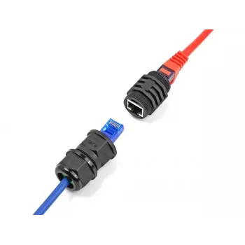Módulo empotrable DeLOCK RJ45 Cat.6A IP67 resistente al polvo y al agua