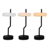 Techly I-LAMP-TABLE2 Lámpara de mesa con bombilla no reemplazable 2 W LED negra, blanca