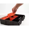 Caja de almacenamiento DeLOCK 18416 21 compartimentos 290x220x60 mm naranja negro