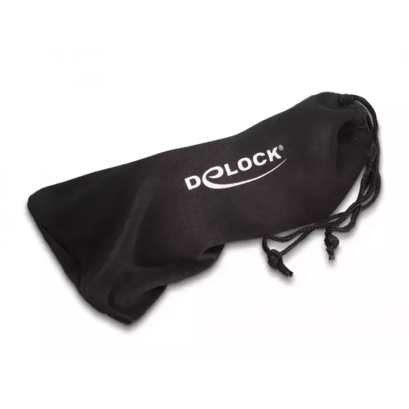Gafas de seguridad DeLOCK 90559 lentes transparentes negro transparente