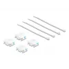 Módulo Keystone DeLOCK 86051 plano RJ-45 blanco 4 uds.