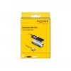 Disipador DeLOCK disipador de calor con ventilador para M.2 SSD 2280 negro aluminio