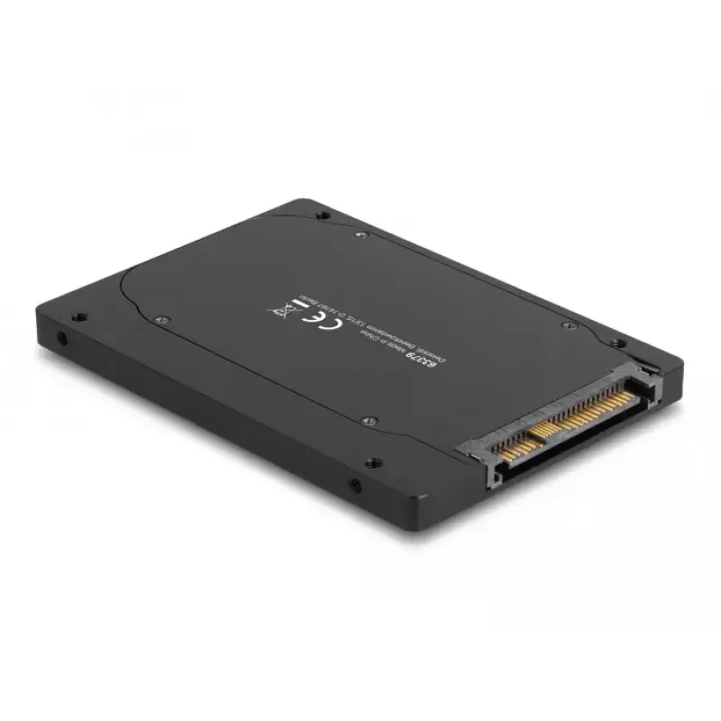 Carcasa SSD DeLOCK 63379 negra M.2 soporte para 1 unidad