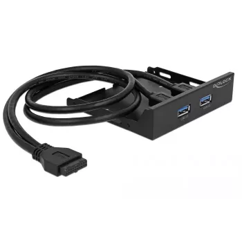 Embellecedor de unidad DeLOCK 63994 negro