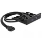Embellecedor de unidad DeLOCK 63994 negro
