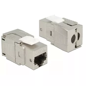 Módulo Keystone DeLOCK 86288 acodado beige RJ-45