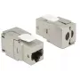 Módulo Keystone DeLOCK 86288 acodado beige RJ-45