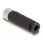 Conector DeLOCK M8 codificación A 3 polos conector hembra conexión por tornillo