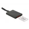 Lector de tarjetas DeLOCK 91749 USB 3.1 Gen 2 Type-C negro