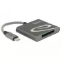 Lector de tarjetas DeLOCK 91746 USB 3.2 Gen 1 Type-C antracita