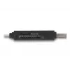Lector de tarjetas DeLOCK 91004 USB 3.2 Gen 1 Type-A Type-C negro