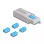 DeLOCK set de bloqueo de puertos HDMI 4 uds. + herramienta de desbloqueo conectores hembra HDMI