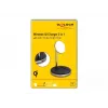 Cargador inalámbrico DeLOCK 66468 2 en 1 5 W 7,5 W 10 W 15 W