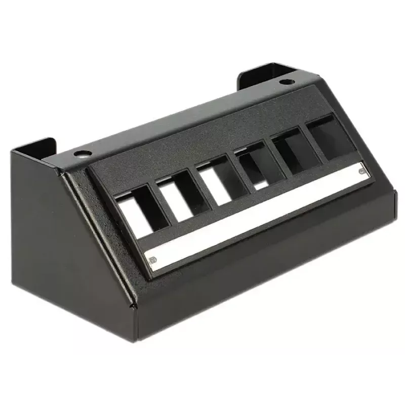 Set de montaje DeLOCK 86268 negro metal plástico