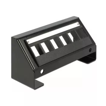 Set de montaje DeLOCK 86268 negro metal plástico