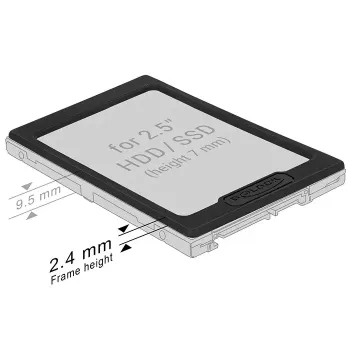 Caja para HDD DeLOCK 18216