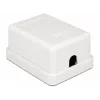 Caja de superficie DeLOCK 86248 blanca 52mm x 25,5mm x 39mm