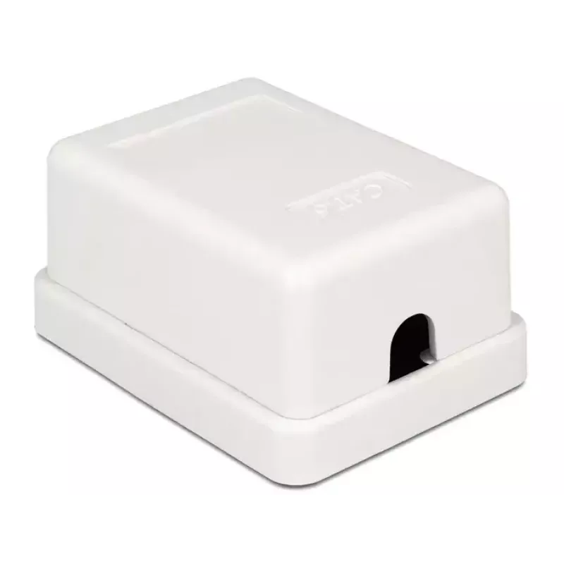 Caja de superficie DeLOCK 86248 blanca 52mm x 25,5mm x 39mm