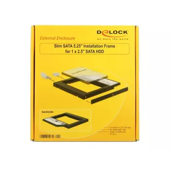 Panel embellecedor DeLOCK 62669 13,3 cm (5,25
