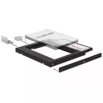 Panel embellecedor DeLOCK 62669 13,3 cm (5,25